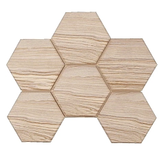 Ametis Selection Мозаика SI03 Hexagon 10мм Неполированный 25x28.5 / Аметис Селектион Мозаика SI03 Хексагон 10мм Неполированный 25x28.5 